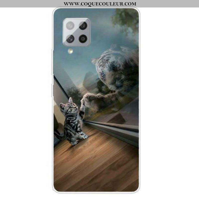 Coque Samsung Galaxy A42 5G Rêve de Chaton