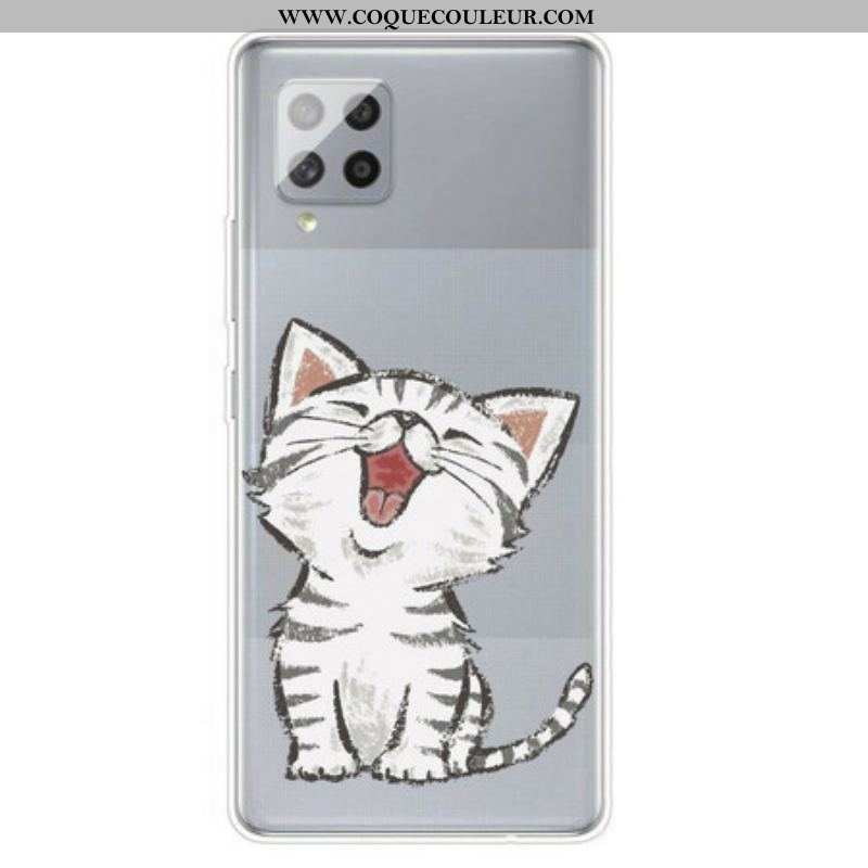 Coque Samsung Galaxy A42 5G Cute Cat