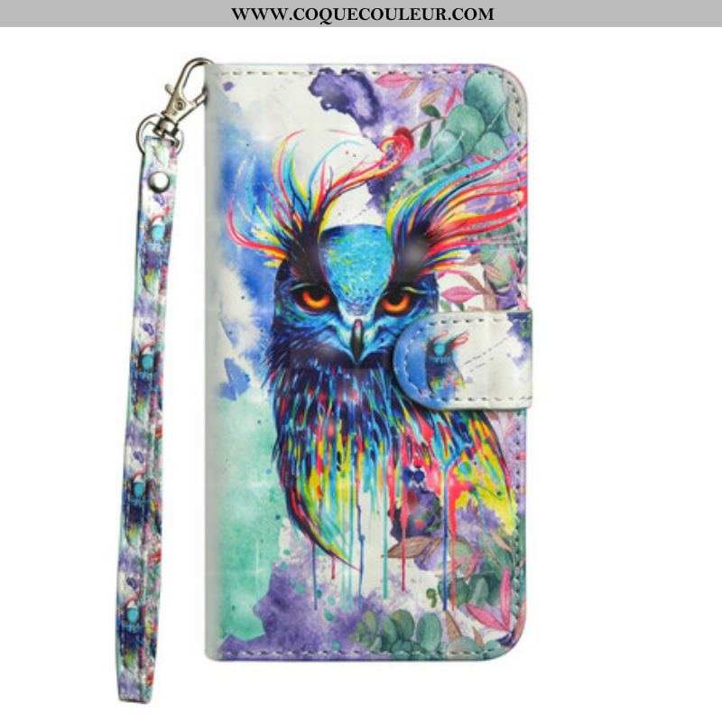 Housse Samsung Galaxy A42 5G Oiseau Aquarelle