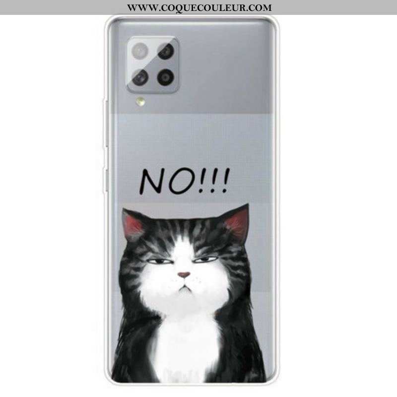 Coque Samsung Galaxy A42 5G Le Chat Qui Dit Non