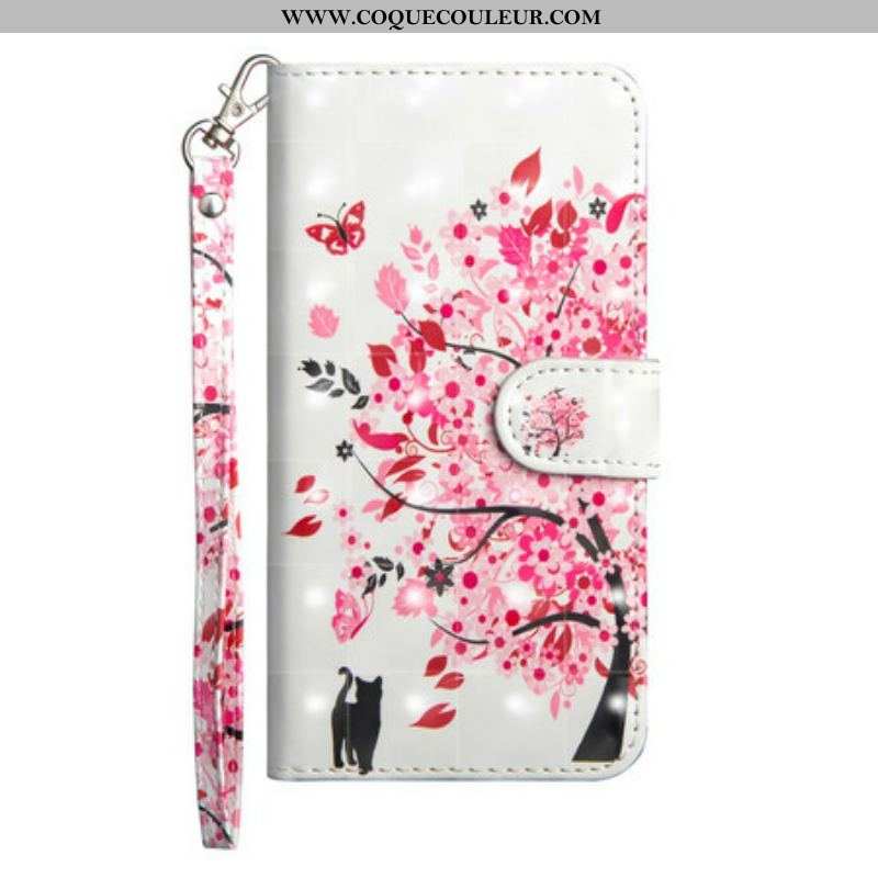 Housse Samsung Galaxy A42 5G Arbre Rose