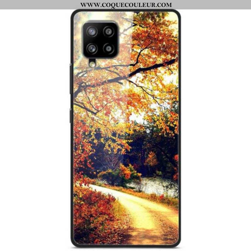 Coque Samsung Galaxy A42 5G Verre Trempé Forêt