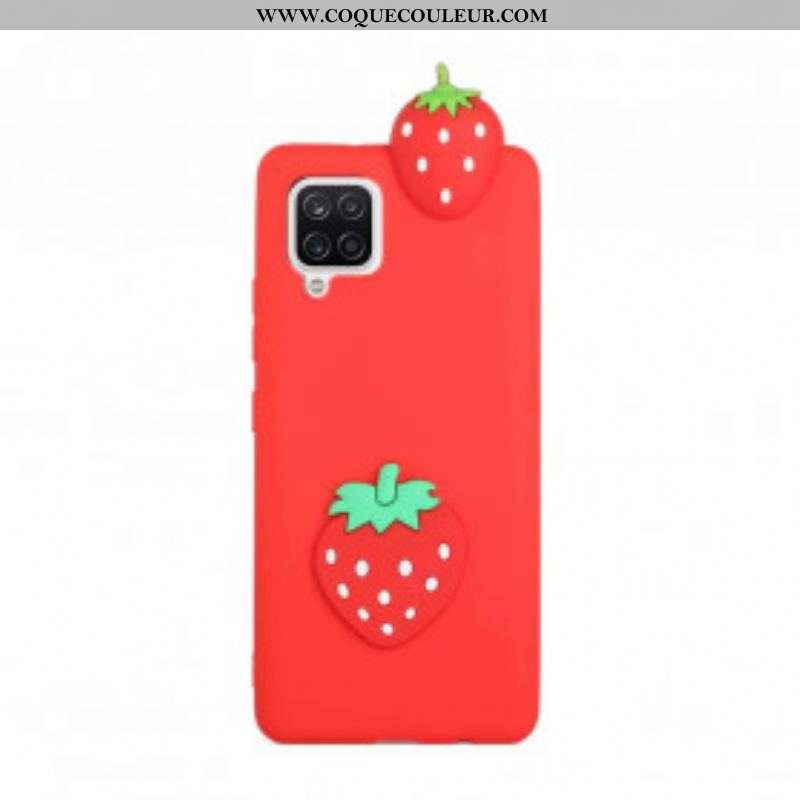 Coque Samsung Galaxy A42 5G La Fraise 3D