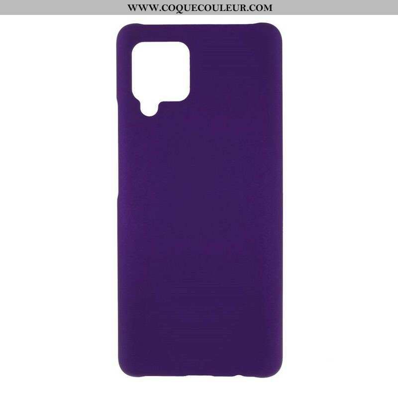 Coque Samsung Galaxy A42 5G Rigide Effet Caoutchouc