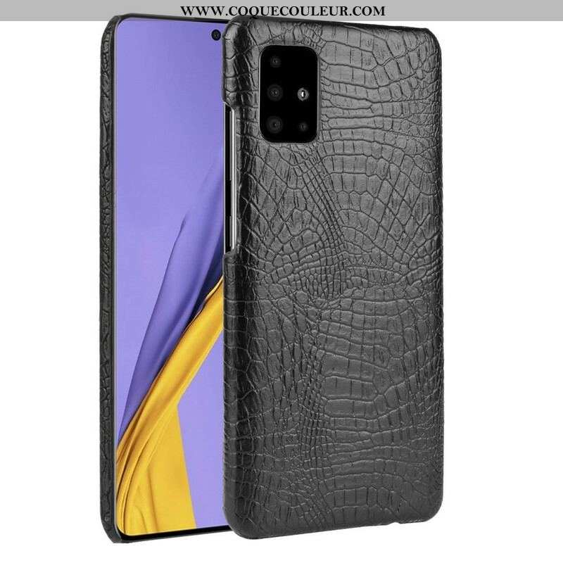 Coque Samsung Galaxy A51 5G Effet Peau de Crocodile