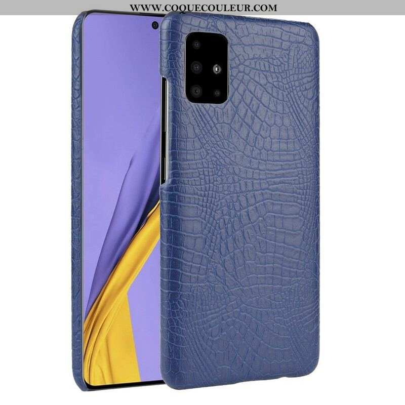 Coque Samsung Galaxy A51 5G Effet Peau de Crocodile