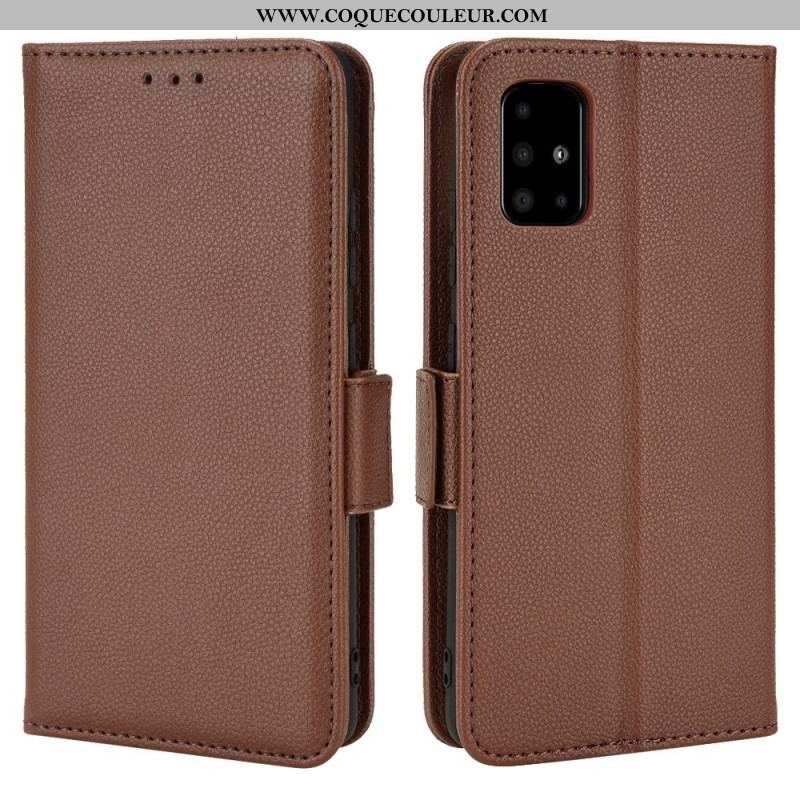 Housse Samsung Galaxy A51 5G Rabat Double New Colors
