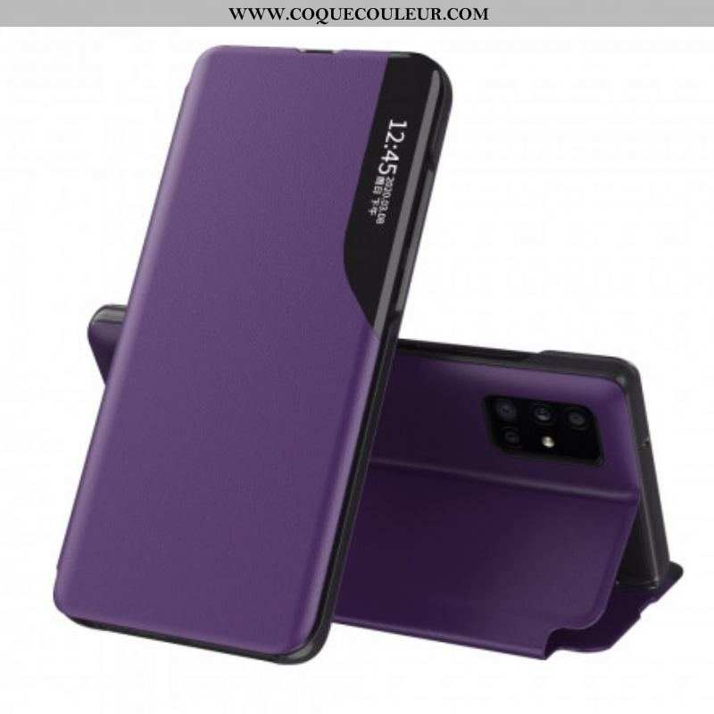 View Cover Samsung Galaxy A51 5G Simili Cuir Colors