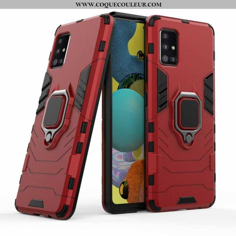 Coque Samsung Galaxy A51 5G Ring Résistante