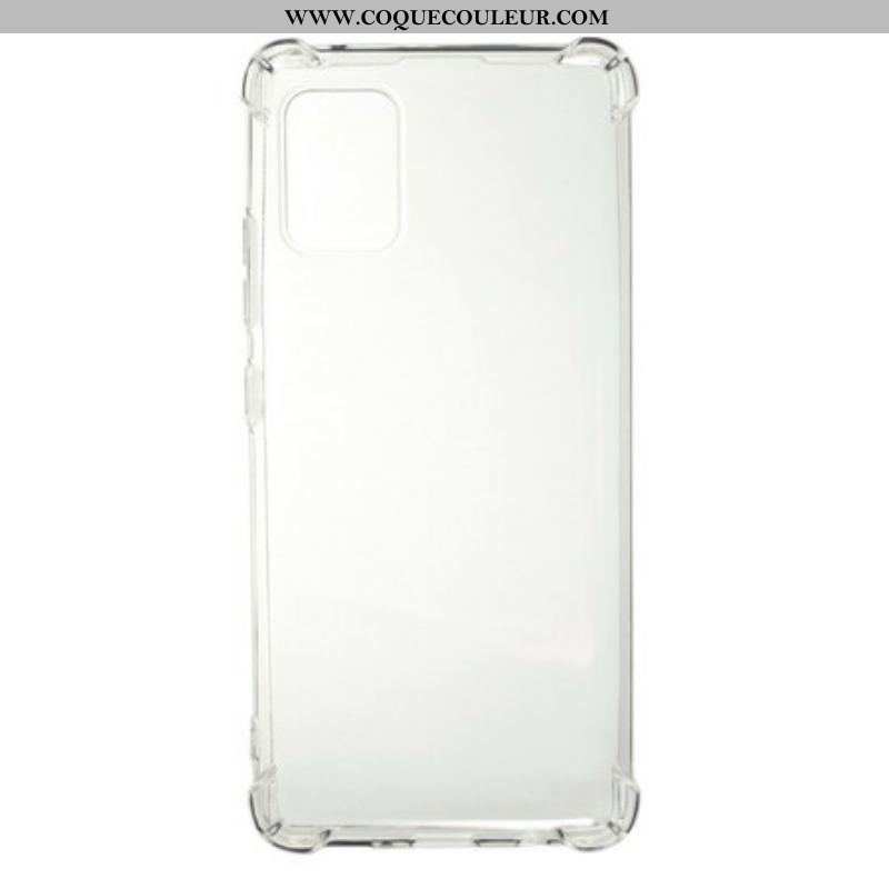 Coque Samsung Galaxy A51 5G Transparente Coins Renforcés