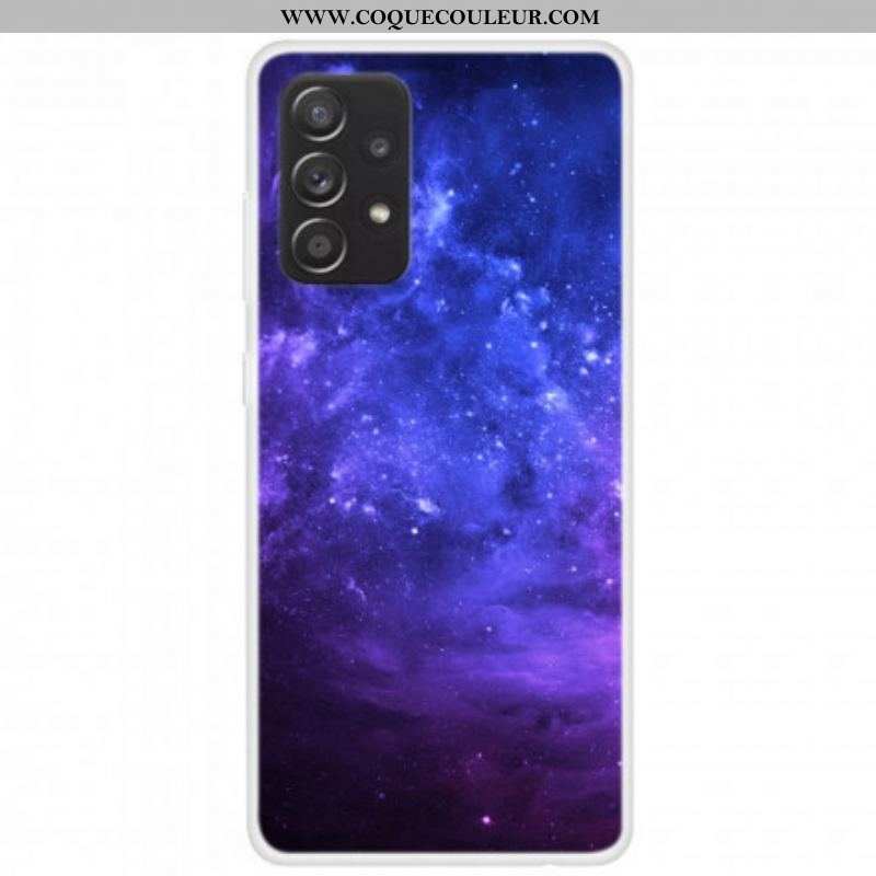 Coque Samsung Galaxy A52 4G / A52 5G / A52s 5G Silicone Galaxie