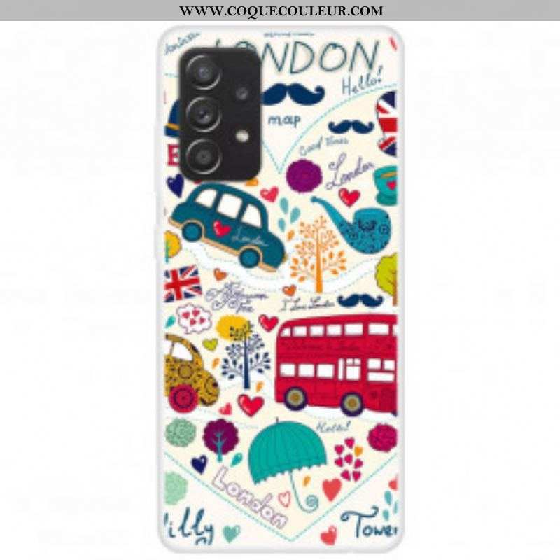 Coque Samsung Galaxy A52 4G / A52 5G / A52s 5G London Life