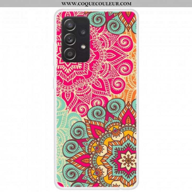 Coque Samsung Galaxy A52 4G / A52 5G / A52s 5G Tendance Mandala