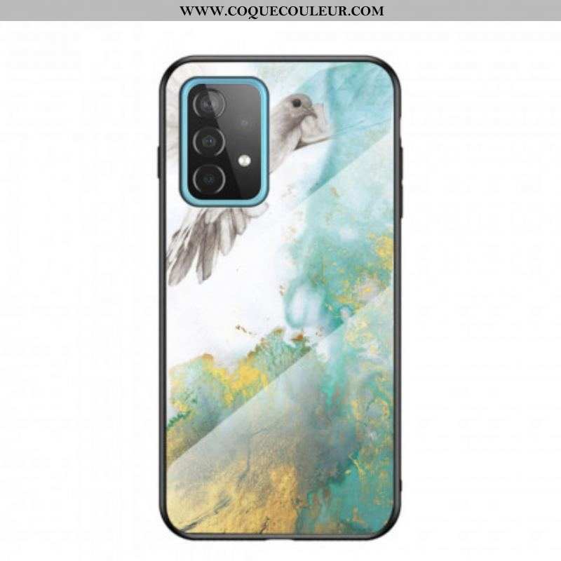 Coque Samsung Galaxy A52 4G / A52 5G / A52s 5G Verre Trempé Marble Colors