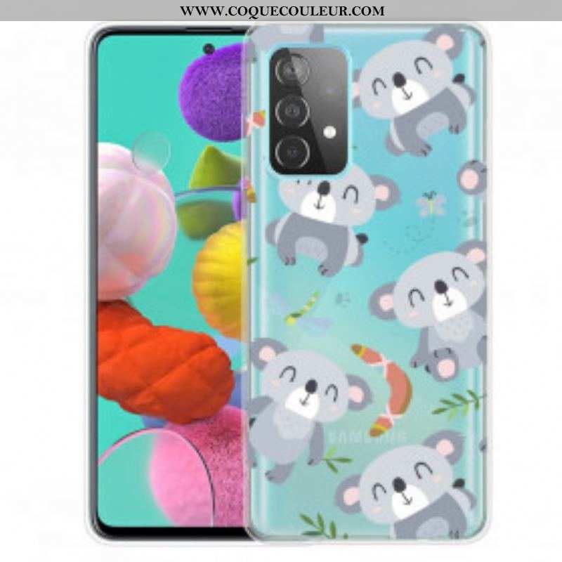 Coque Samsung Galaxy A52 4G / A52 5G / A52s 5G Mignons Koalas