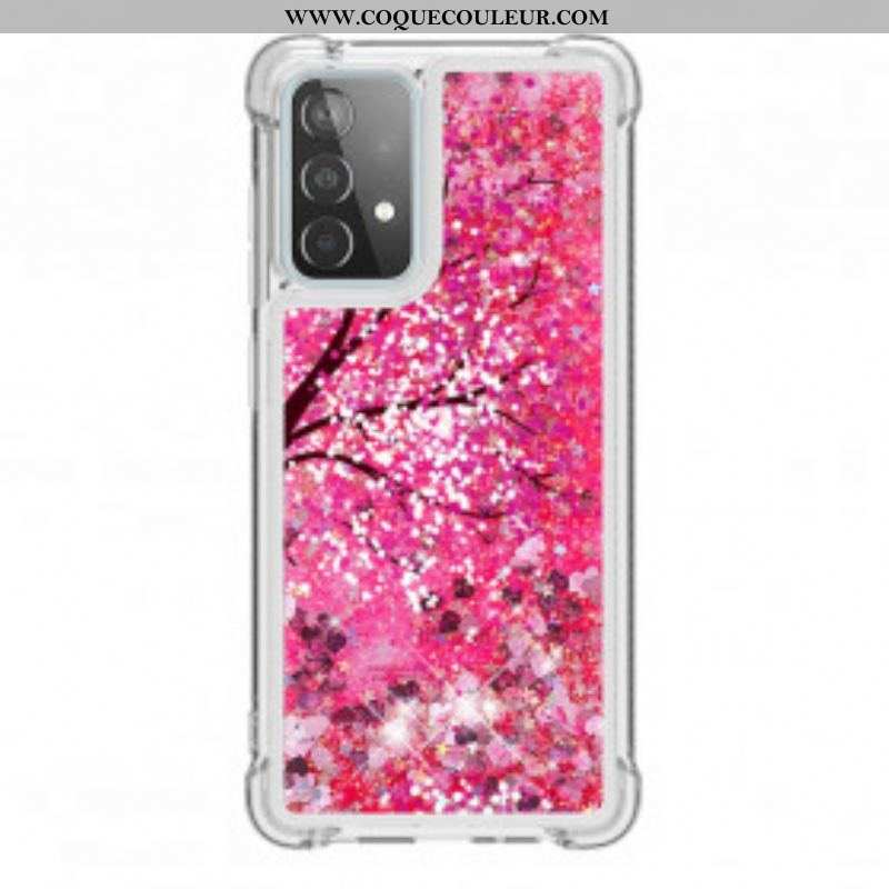 Coque Samsung Galaxy A52 4G / A52 5G / A52s 5G Arbre Paillettes