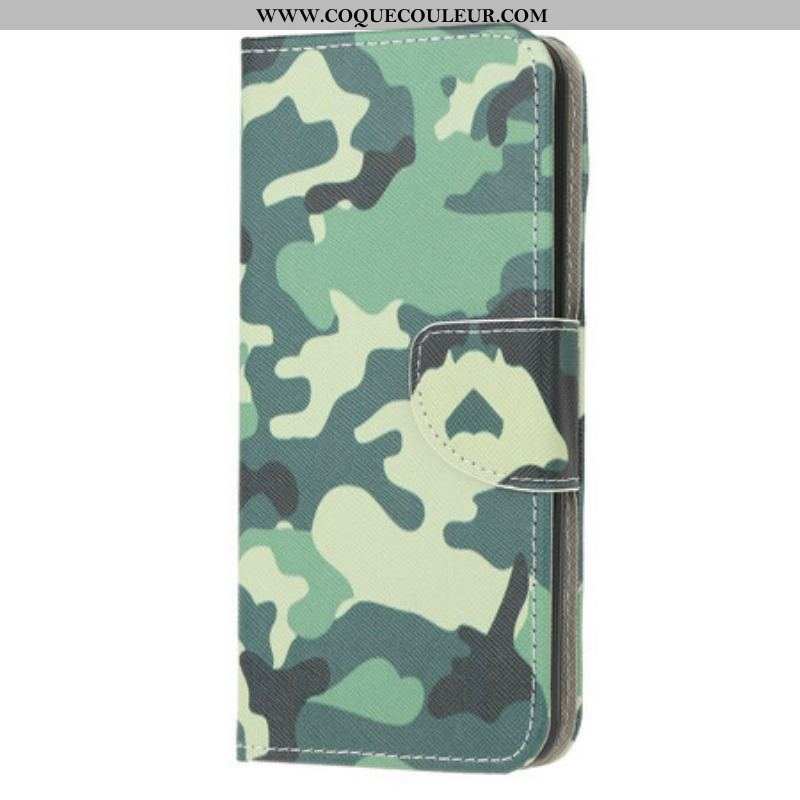Housse Samsung Galaxy A52 4G / A52 5G / A52s 5G Camouflage Militaire