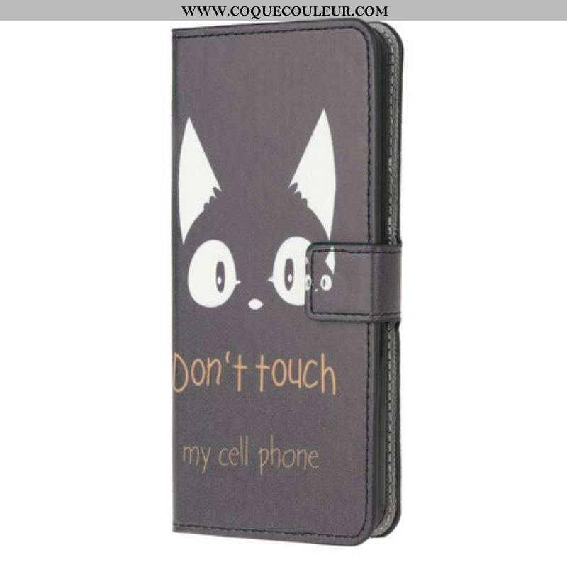 Housse Samsung Galaxy A52 4G / A52 5G / A52s 5G Don't Touch My Cell Phone