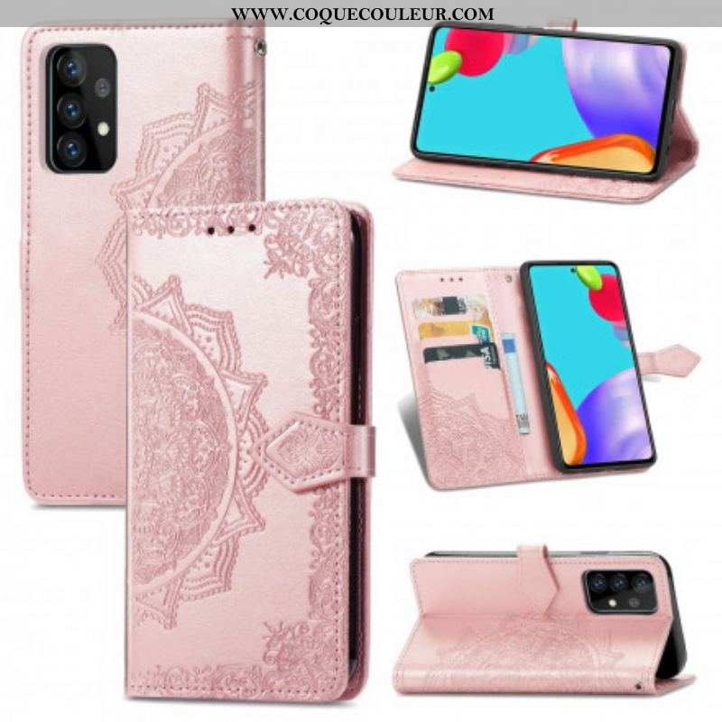 Housse Samsung Galaxy A52 4G / A52 5G / A52s 5G Mandala Moyen Age