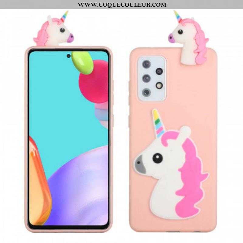 Coque Samsung Galaxy A53 5G Licorne 3D