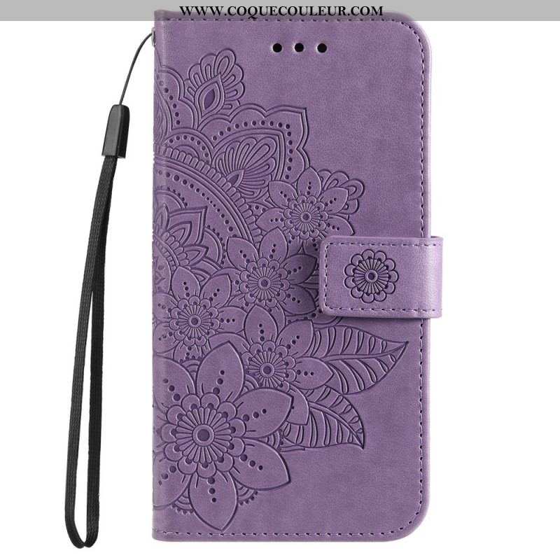 Housse Samsung Galaxy A53 5G Mandala de Fleurs