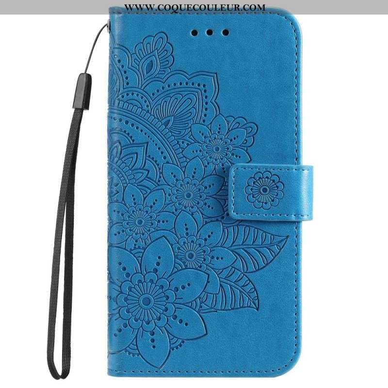 Housse Samsung Galaxy A53 5G Mandala de Fleurs