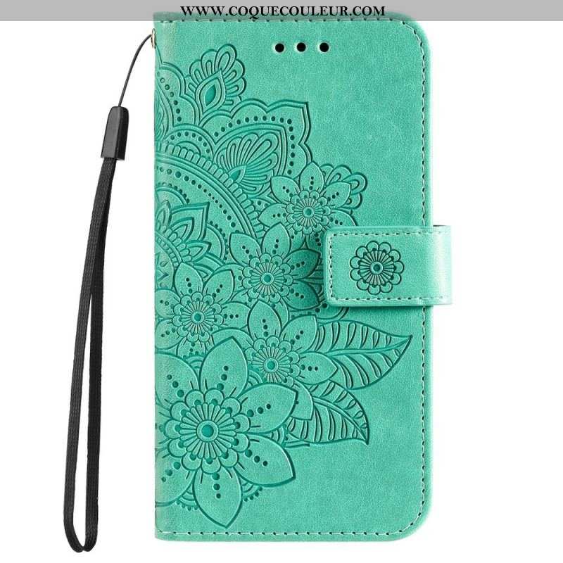 Housse Samsung Galaxy A53 5G Mandala de Fleurs