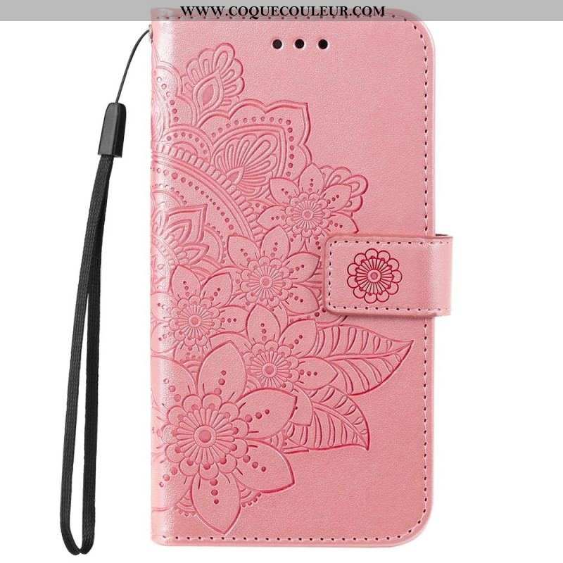 Housse Samsung Galaxy A53 5G Mandala de Fleurs