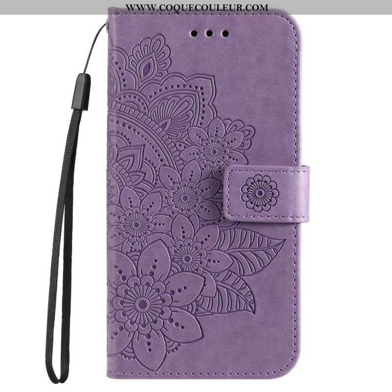 Housse Samsung Galaxy A53 5G Mandala de Fleurs