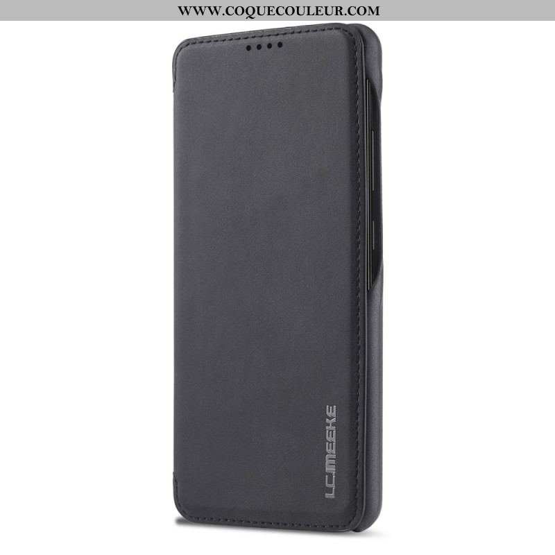 Flip Cover Samsung Galaxy A53 5G LC.IMEEKE Effet Cuir