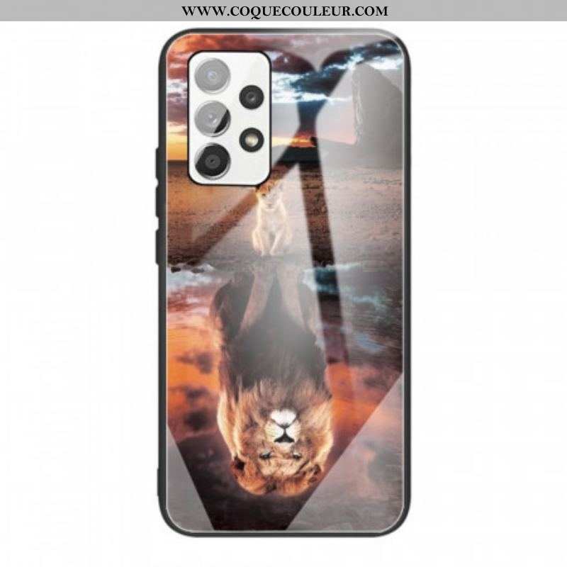 Coque Samsung Galaxy A53 5G Verre Trempé Rêve de Lionceau