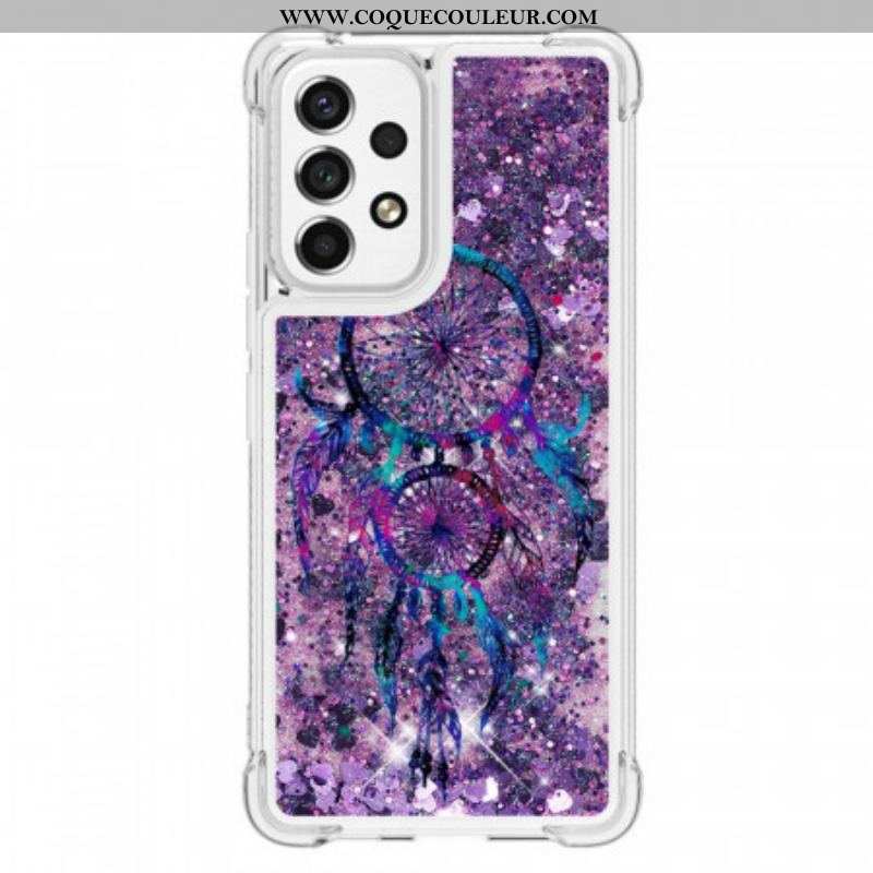 Coque Samsung Galaxy A53 5G Attrape Rêves Paillettes