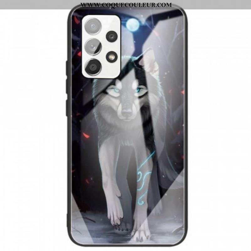 Coque Samsung Galaxy A53 5G Verre Trempé Wolf