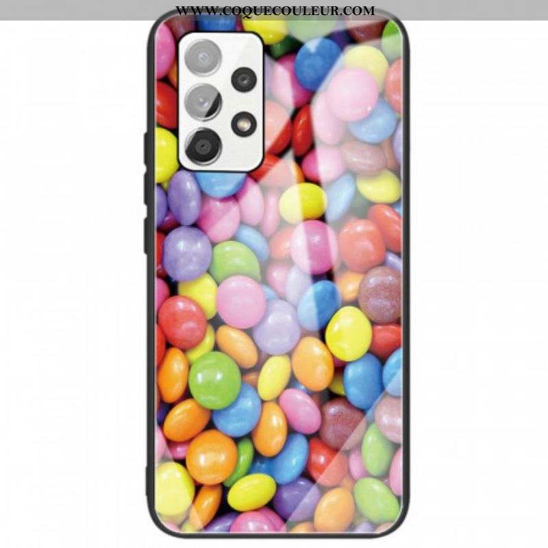 Coque Samsung Galaxy A53 5G Verre Trempé Bonbons