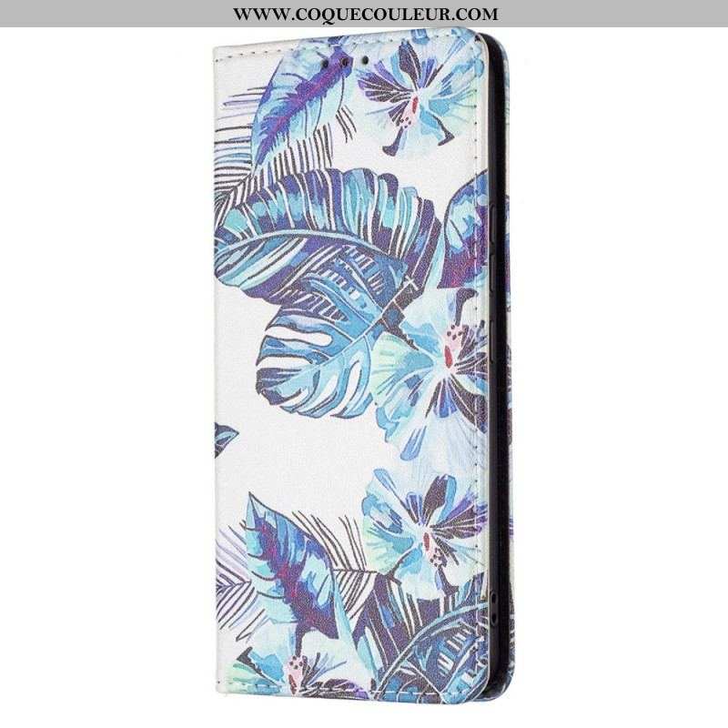 Flip Cover Samsung Galaxy A53 5G Feuilles