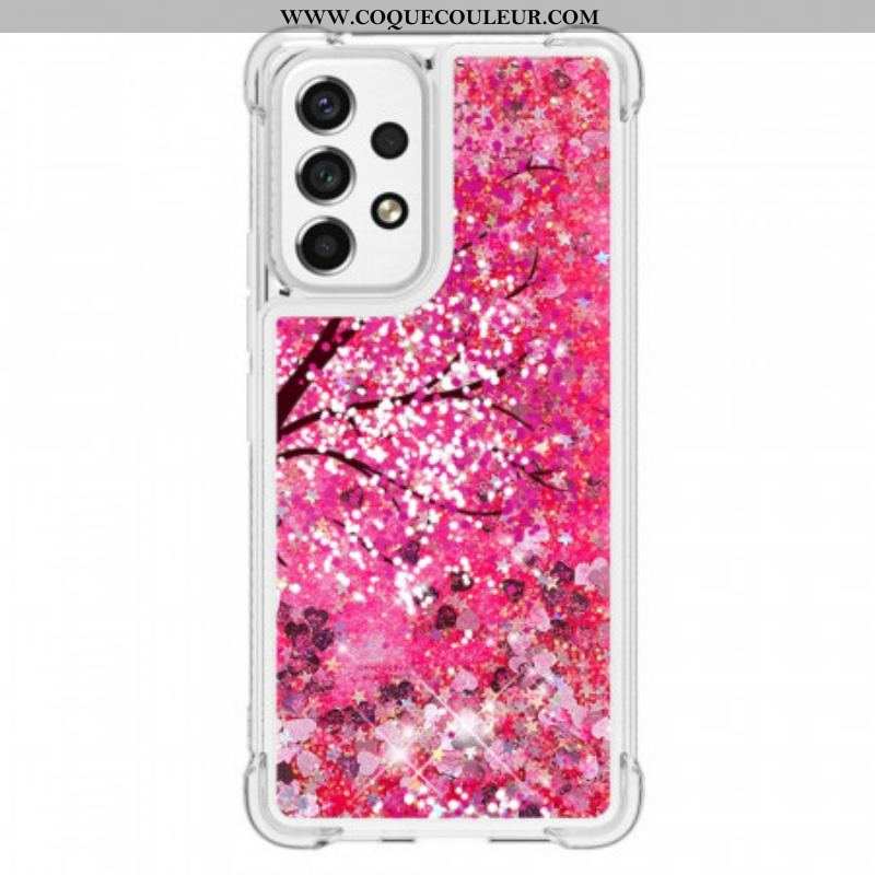 Coque Samsung Galaxy A53 5G Arbre Paillettes