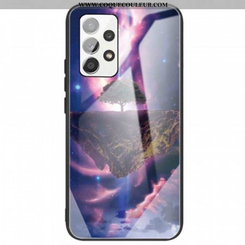 Coque Samsung Galaxy A53 5G Verre Trempé Arbre du Monde