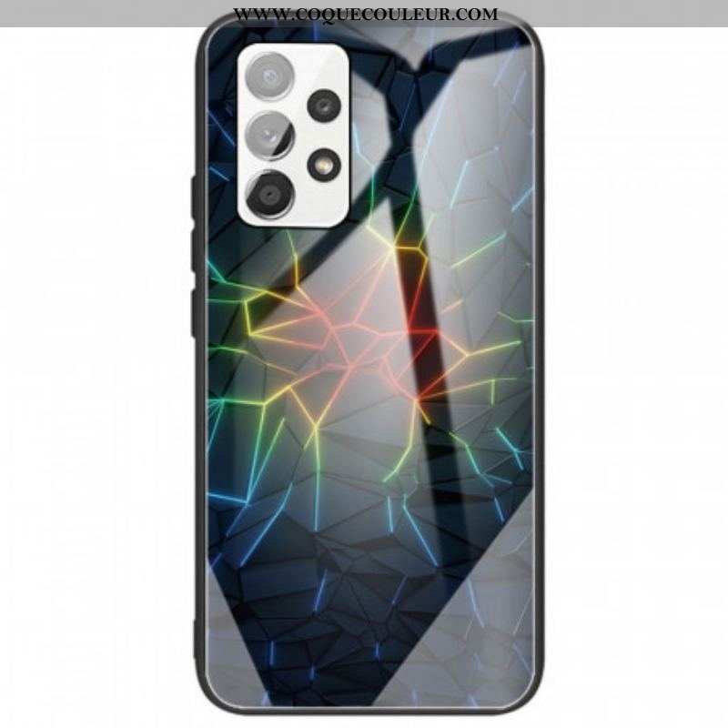 Coque Samsung Galaxy A53 5G Verre Trempé Geometry