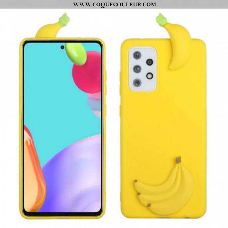 Coque Samsung Galaxy A53 5G Banane 3D