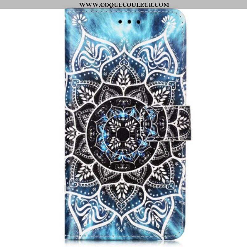 Housse Samsung Galaxy A54 5G Mandala à Lanière