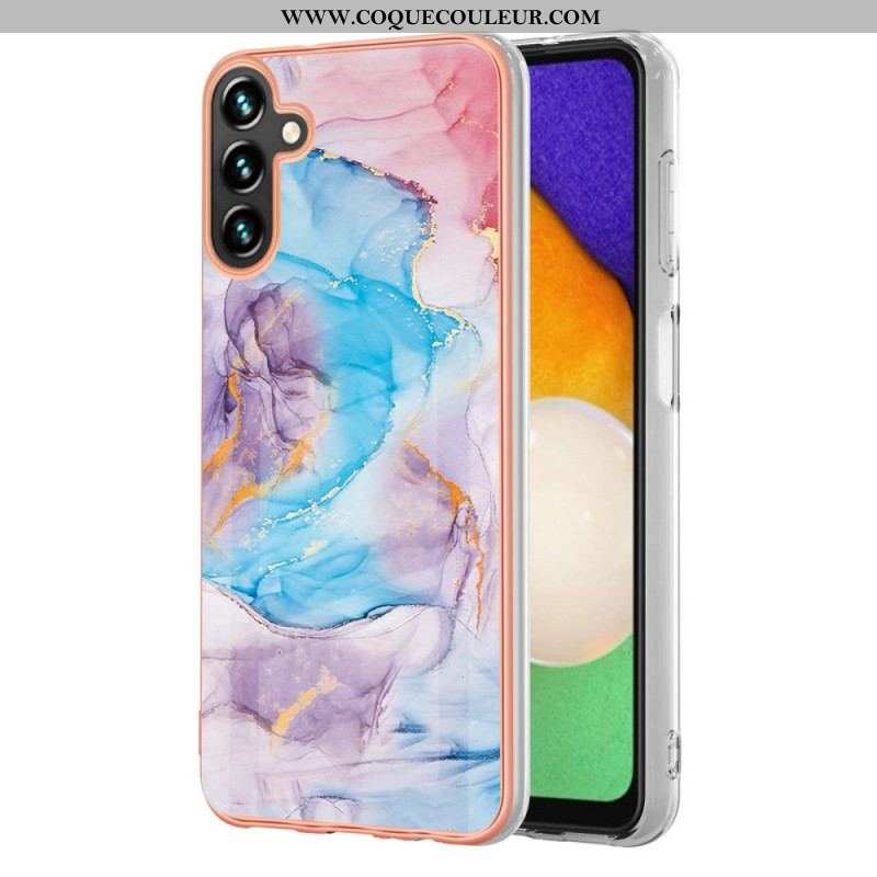 Coque Samsung Galaxy A54 5G Marbre Aquarelle