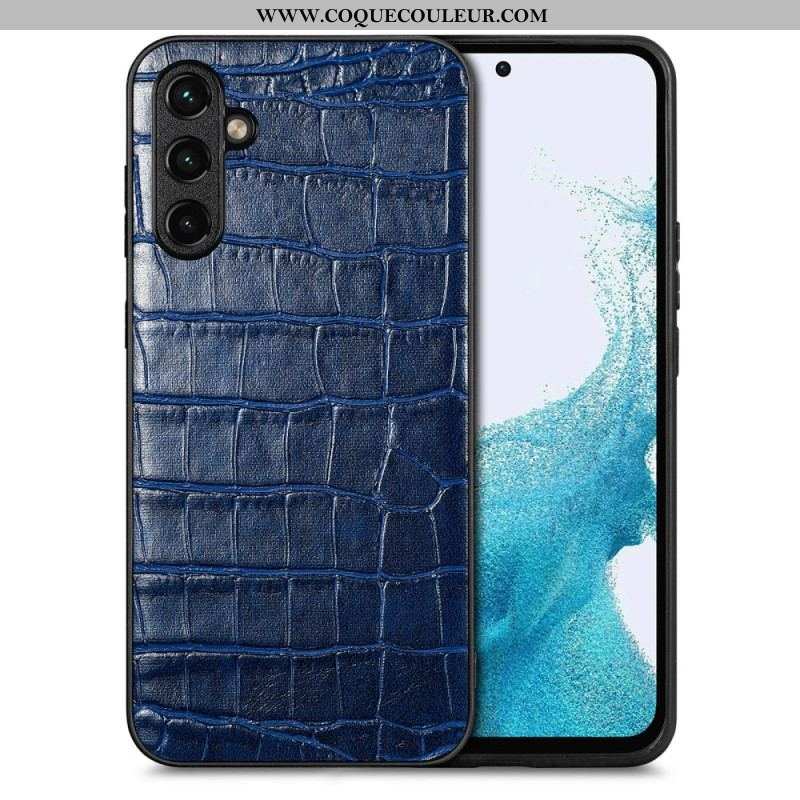 Coque Samsung Galaxy A54 5G Effet Peau de Crocodile