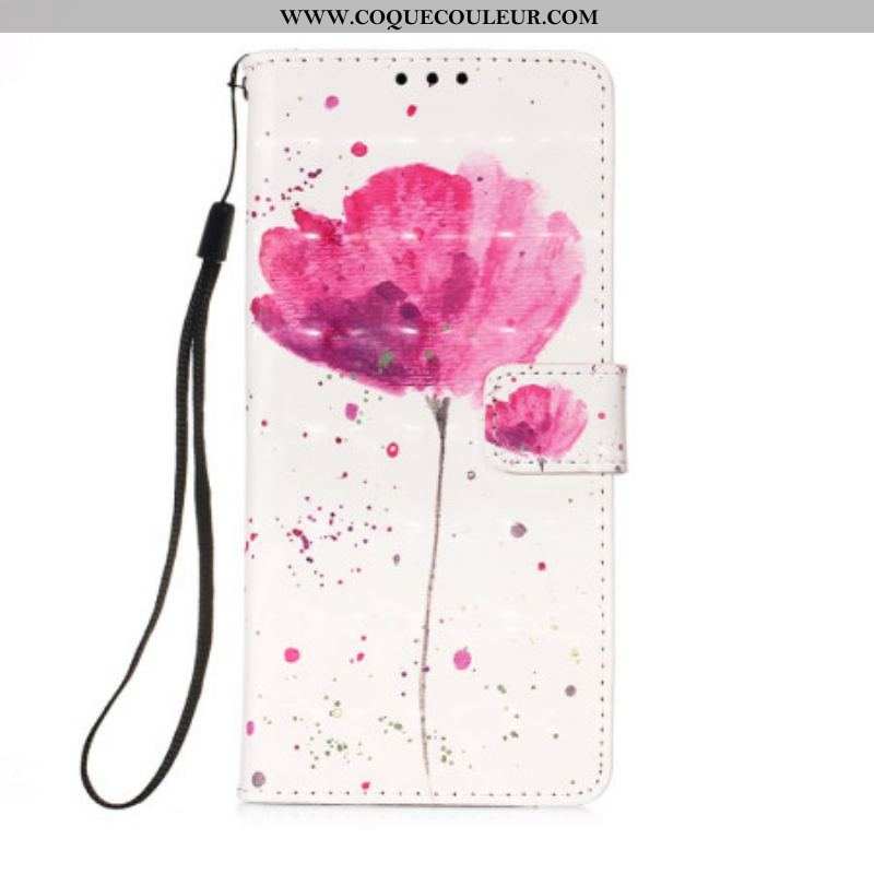 Housse Samsung Galaxy A13 Tigre Coquelicot Lanière