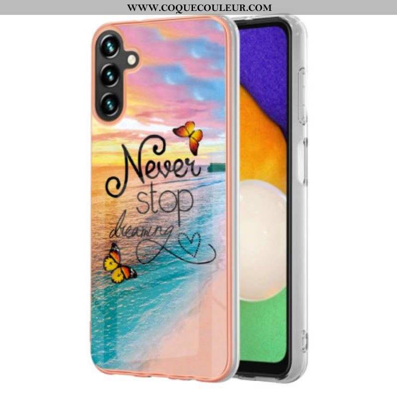 Coque Samsung Galaxy A54 5G Never Sto Dreaming Papillons