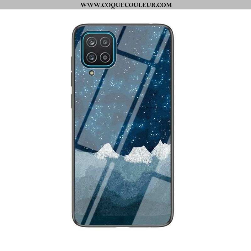 Coque Samsung Galaxy A12 / M12 Verre Trempé Beauty