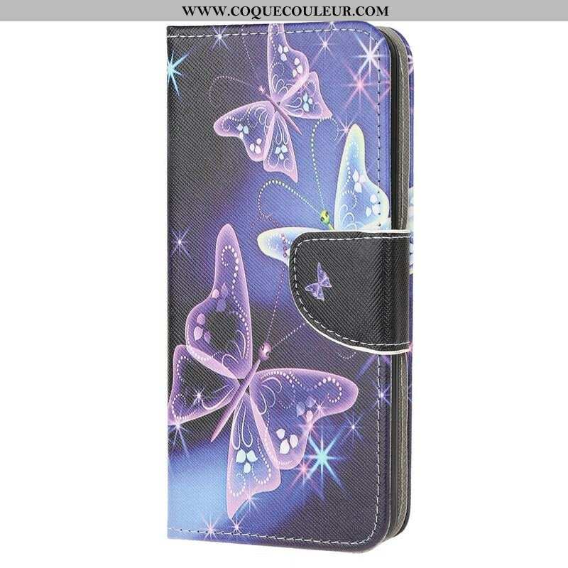 Housse Samsung Galaxy A12 / M12 Butterflies