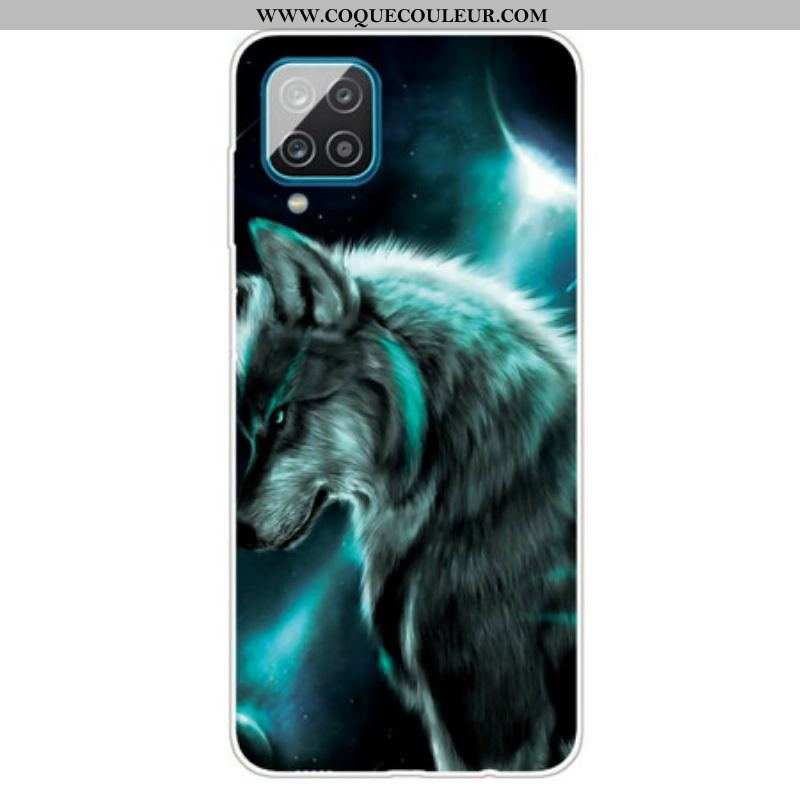 Coque Samsung Galaxy A12 / M12 Loup Royal