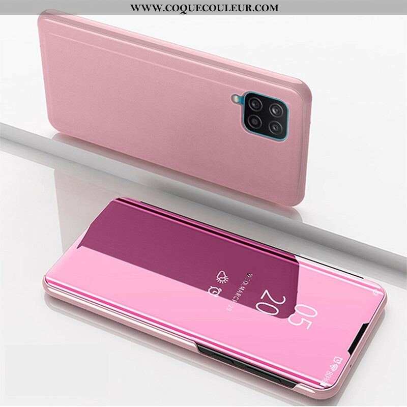 Flip Cover Samsung Galaxy A12 / M12 Miroir