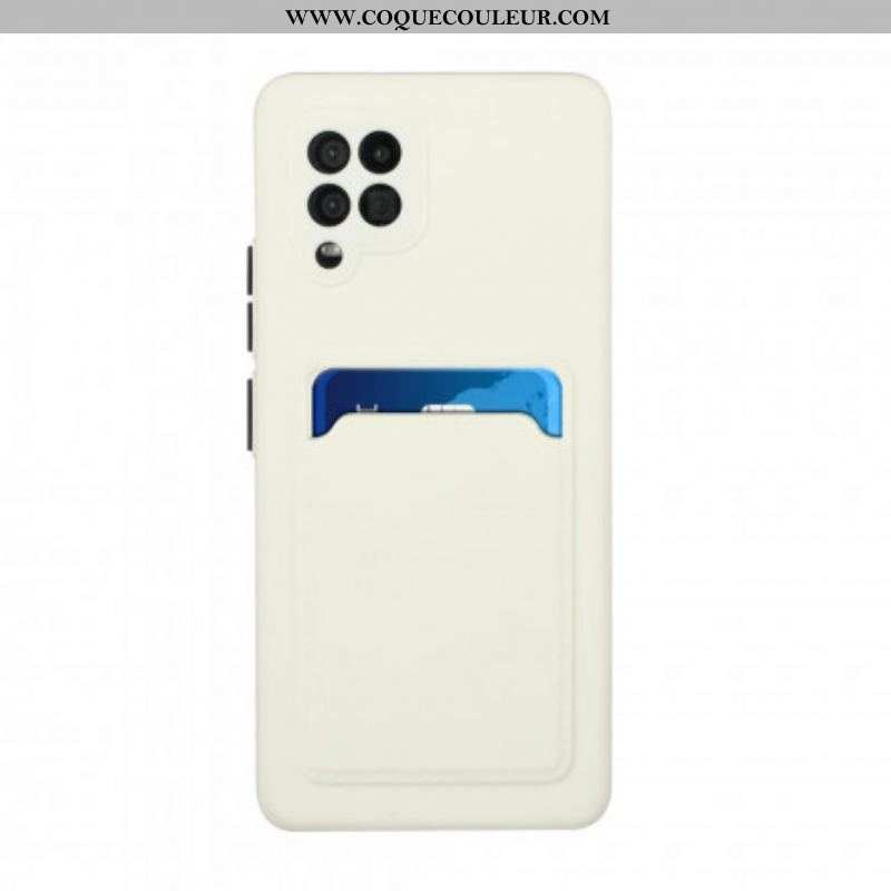 Coque Samsung Galaxy A12 / M12 Silicone Porte Carte