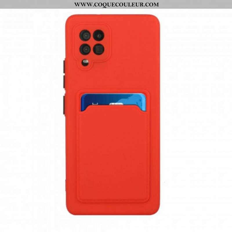 Coque Samsung Galaxy A12 / M12 Silicone Porte Carte